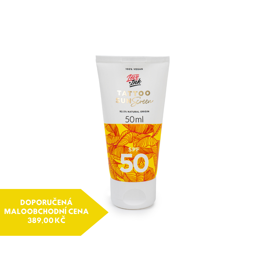 Krema za sončenje za tetovaže 50 ml