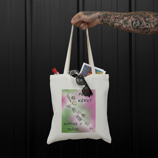 Bombažna torba Loveink x TYSIA.INK