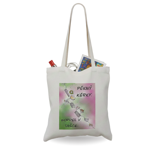 Bombažna torba Loveink x TYSIA.INK