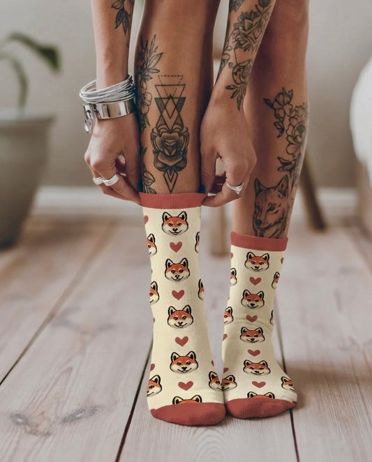 Nogavice Loveink x Bazgrole