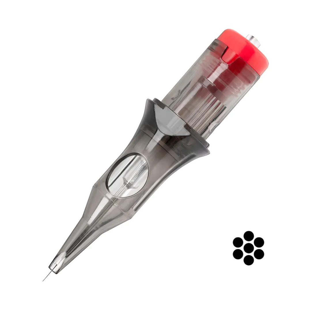 Tetovaža v kartušah El Cartel V2 - 0,25 7RL Long Taper 10 kosov